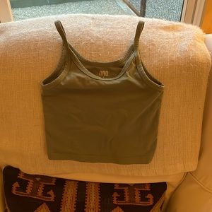 ARQ Crop Tank in Celadon - Small